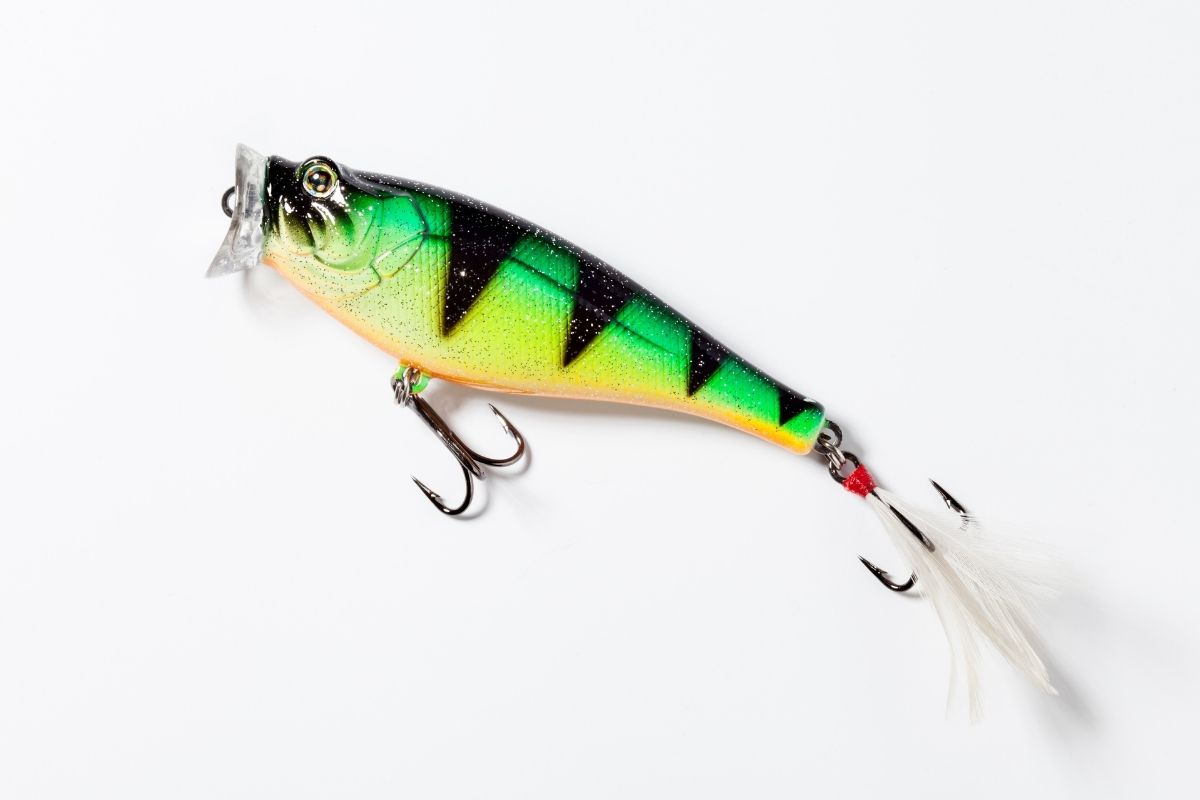 Make a popper lure for fishing