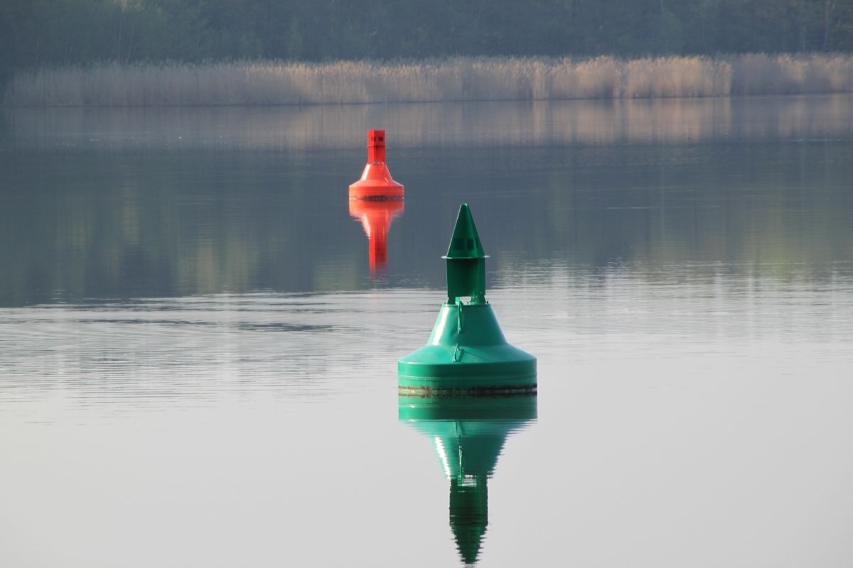 What Is The Area Between A Red And Green Buoy?